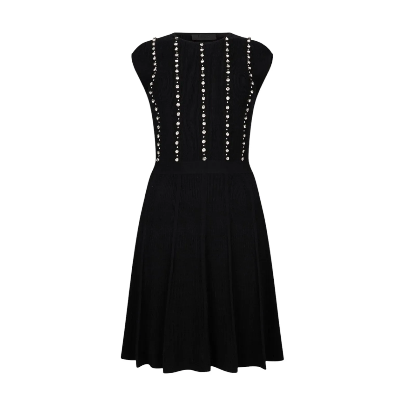 Abito donna corto in maglia