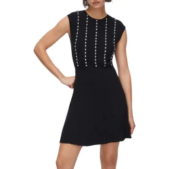 Abito donna corto in maglia