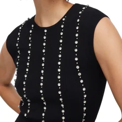 Abito donna corto in maglia