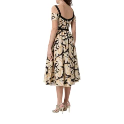 Abito donna in cotone stampato