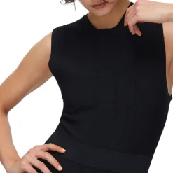 Abito donna in maglia con frange