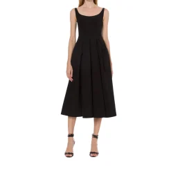 Abito donna longuette in cotone tecnico