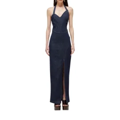 Abito donna lungo in denim