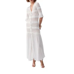 Abito donna lungo in maglia