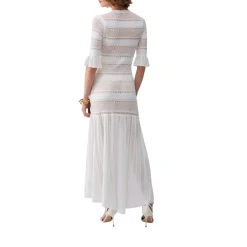 Abito donna lungo in maglia