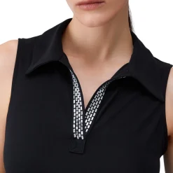 Abito donna midi con strass