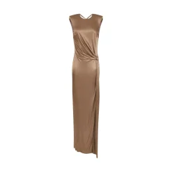 Abito donna Red Carpet in jersey di viscosa lucida