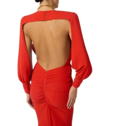 Abito donna Red Carpet in crêpe leggero