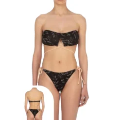 Bikini donna fascia con slip regolabile