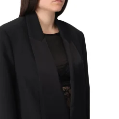 Blazer donna monopetto Pinko in crêpe