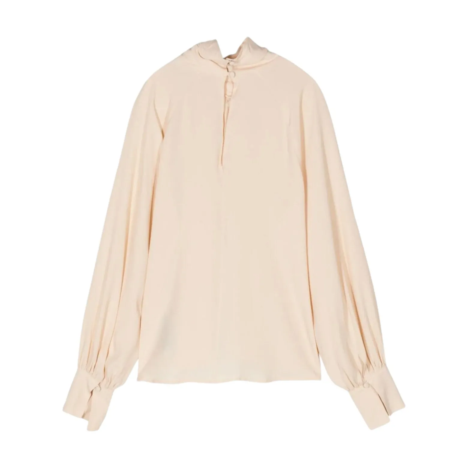 Blusa donna con dettaglio drappeggiato