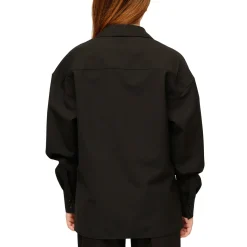 Blusa donna in fresco lana