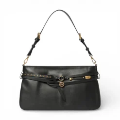 Borsa a spalla media Belt Bag in pelle