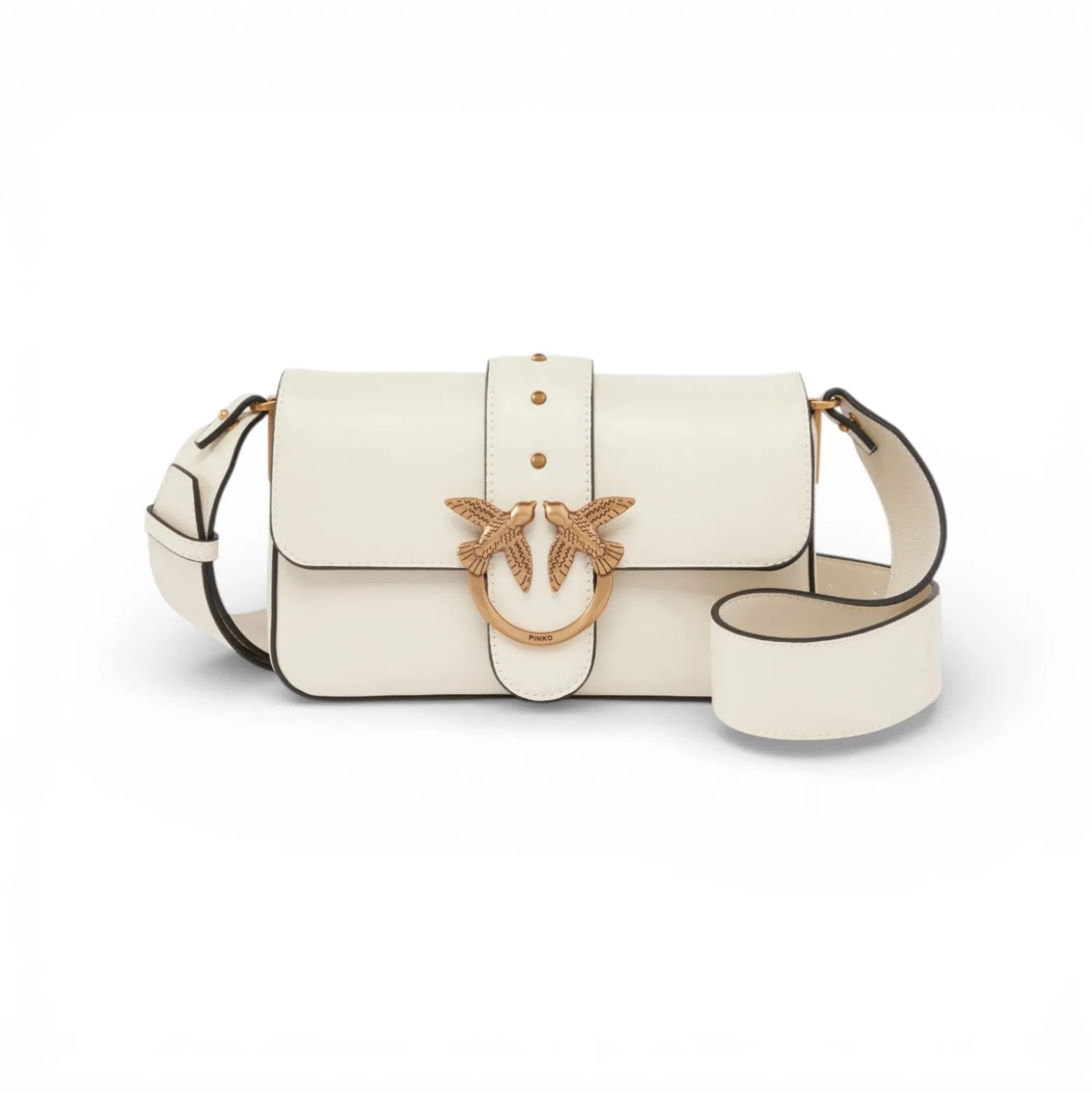 Borsa a spalla morbida Mini Love Bag in pelle