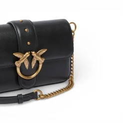 Borsa a spalla morbida Mini Love Bag in pelle