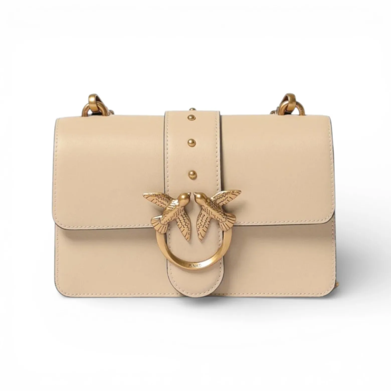 Borsa a tracolla piccola Love Bag One in pelle