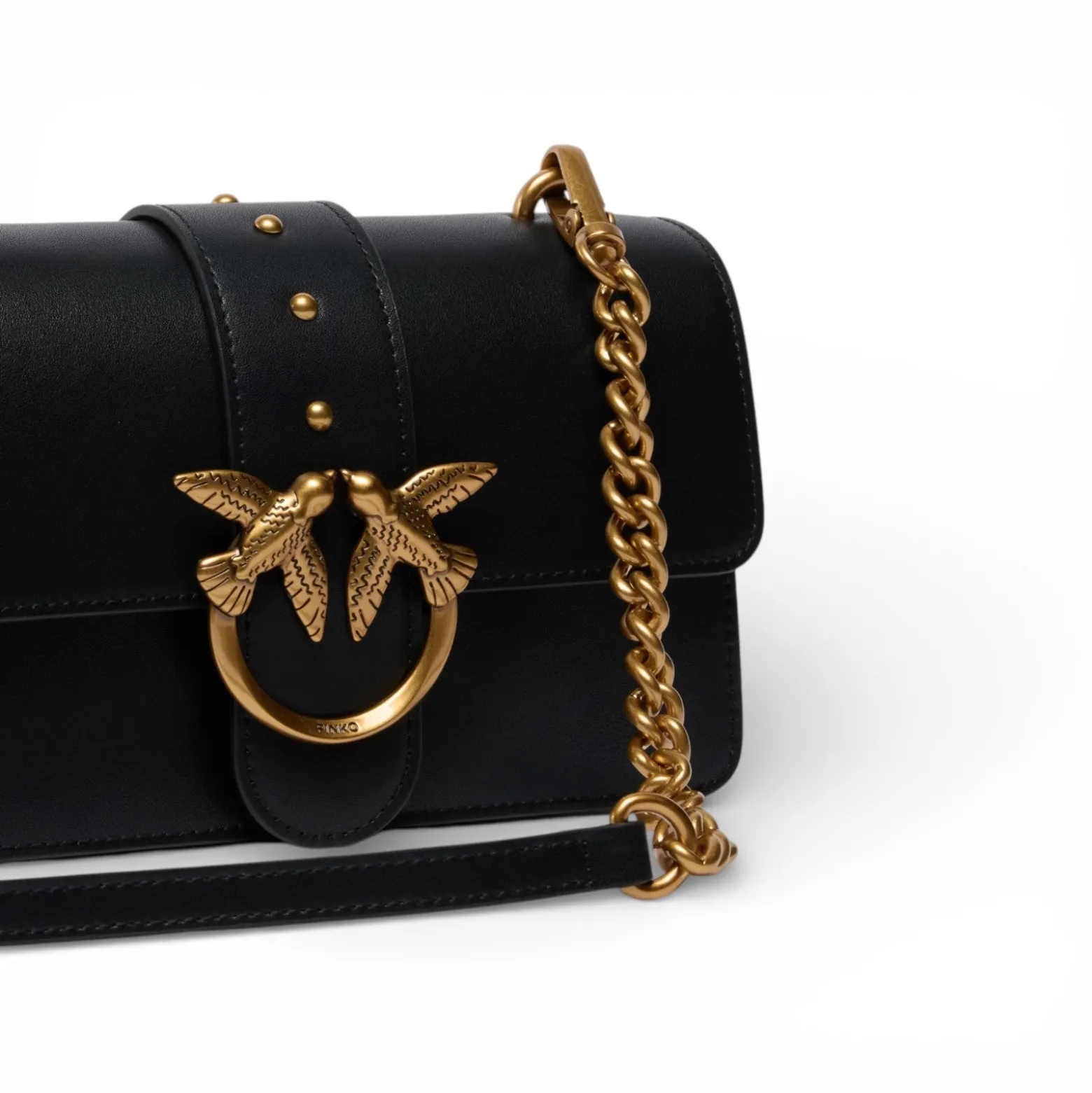 Borsa a tracolla piccola Love Bag One in pelle