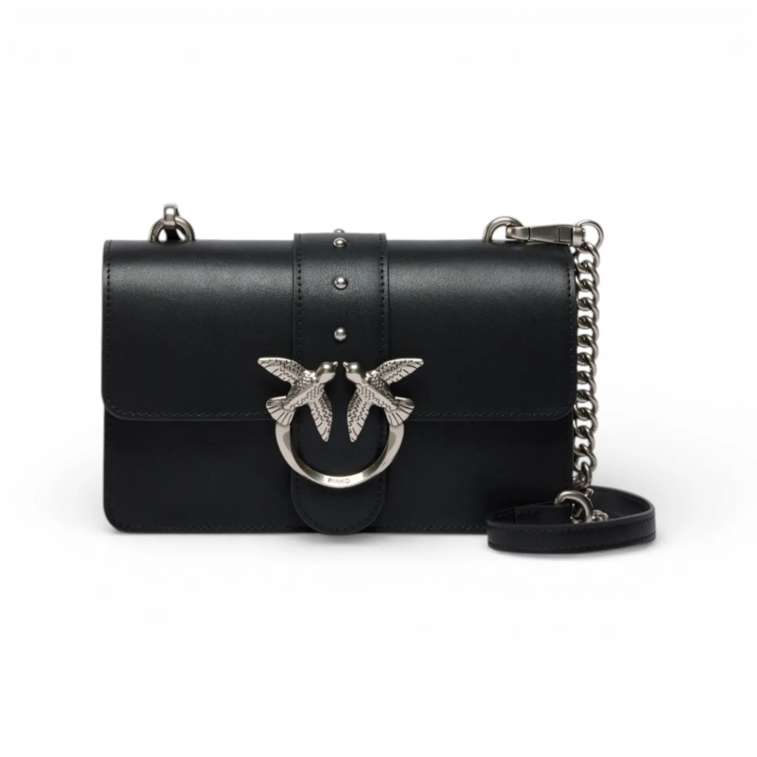 Borsa a tracolla piccola Love Bag One in pelle