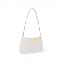 Borsa donna a spalla con dettaglio logo