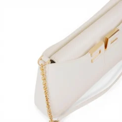 Borsa donna a spalla con dettaglio logo