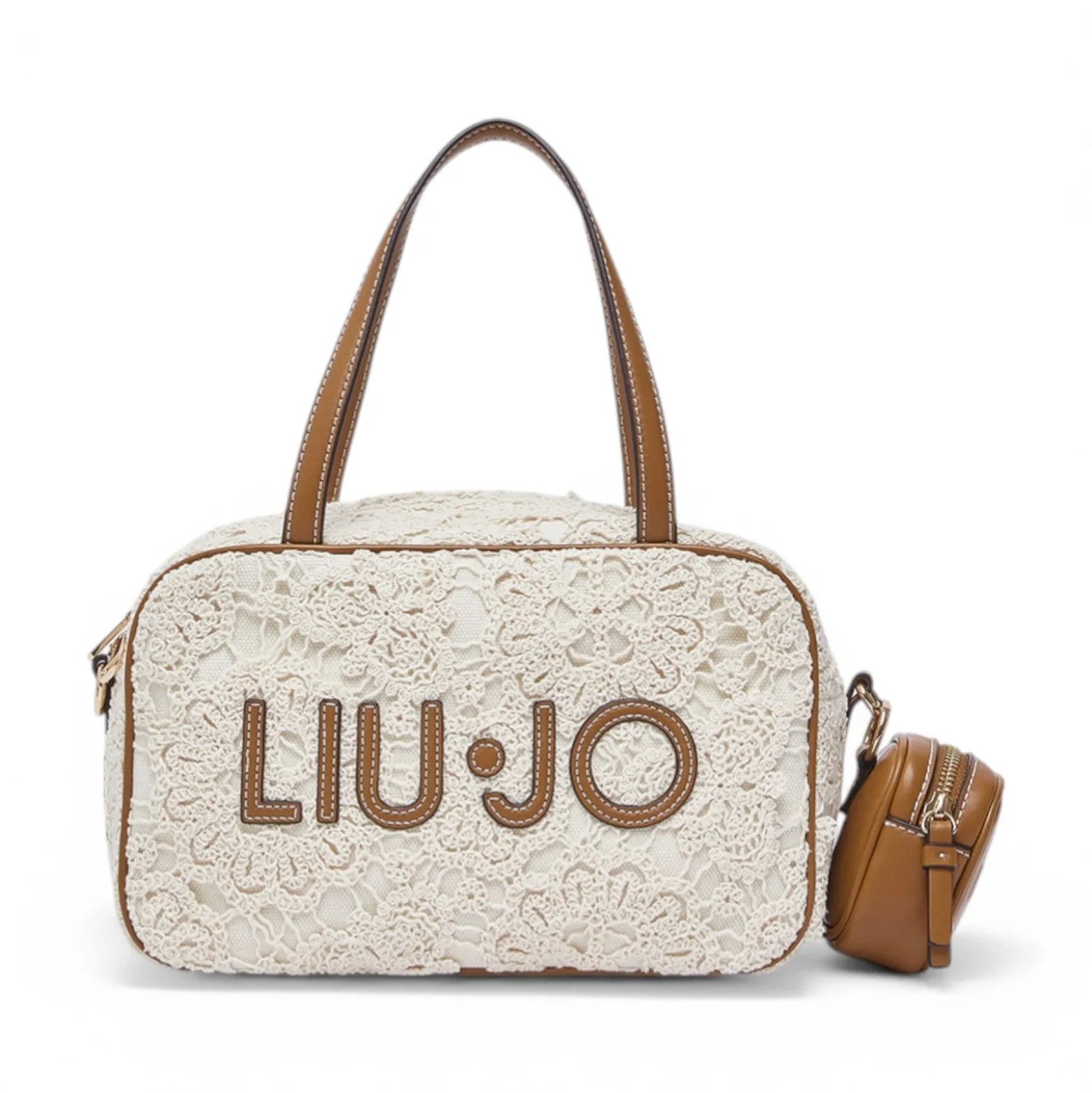 Borsa donna bowling media in pizzo