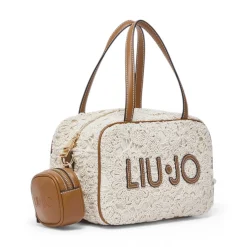 Borsa donna bowling media in pizzo
