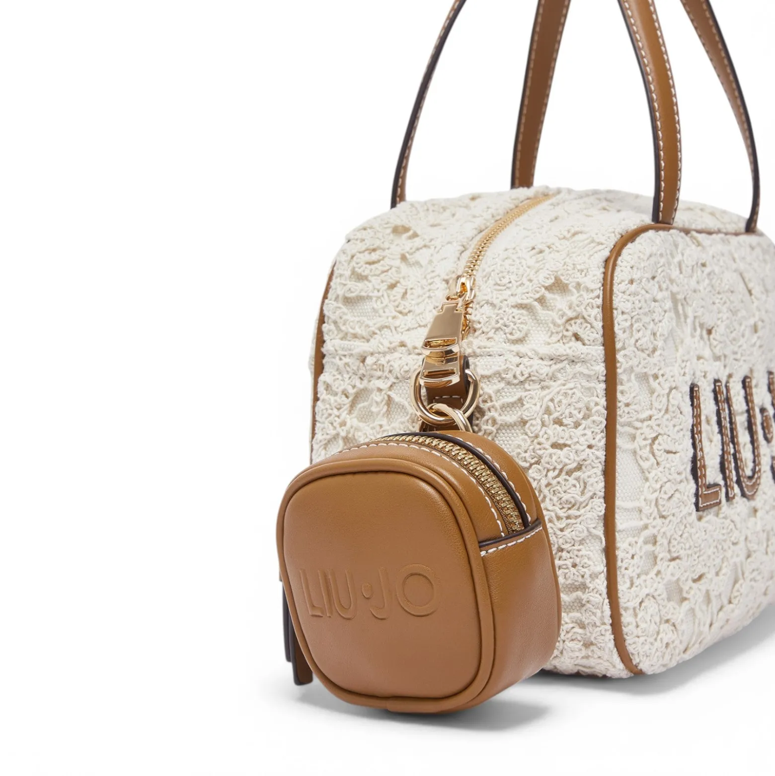 Borsa donna bowling media in pizzo