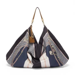 Borsa donna foulard media