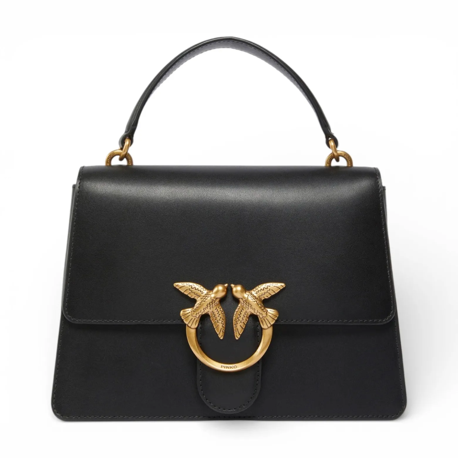 Borsa donna media a mano Love Bag Top Handle in pelle