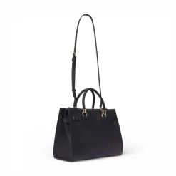 Borsa donna satchel media con charms