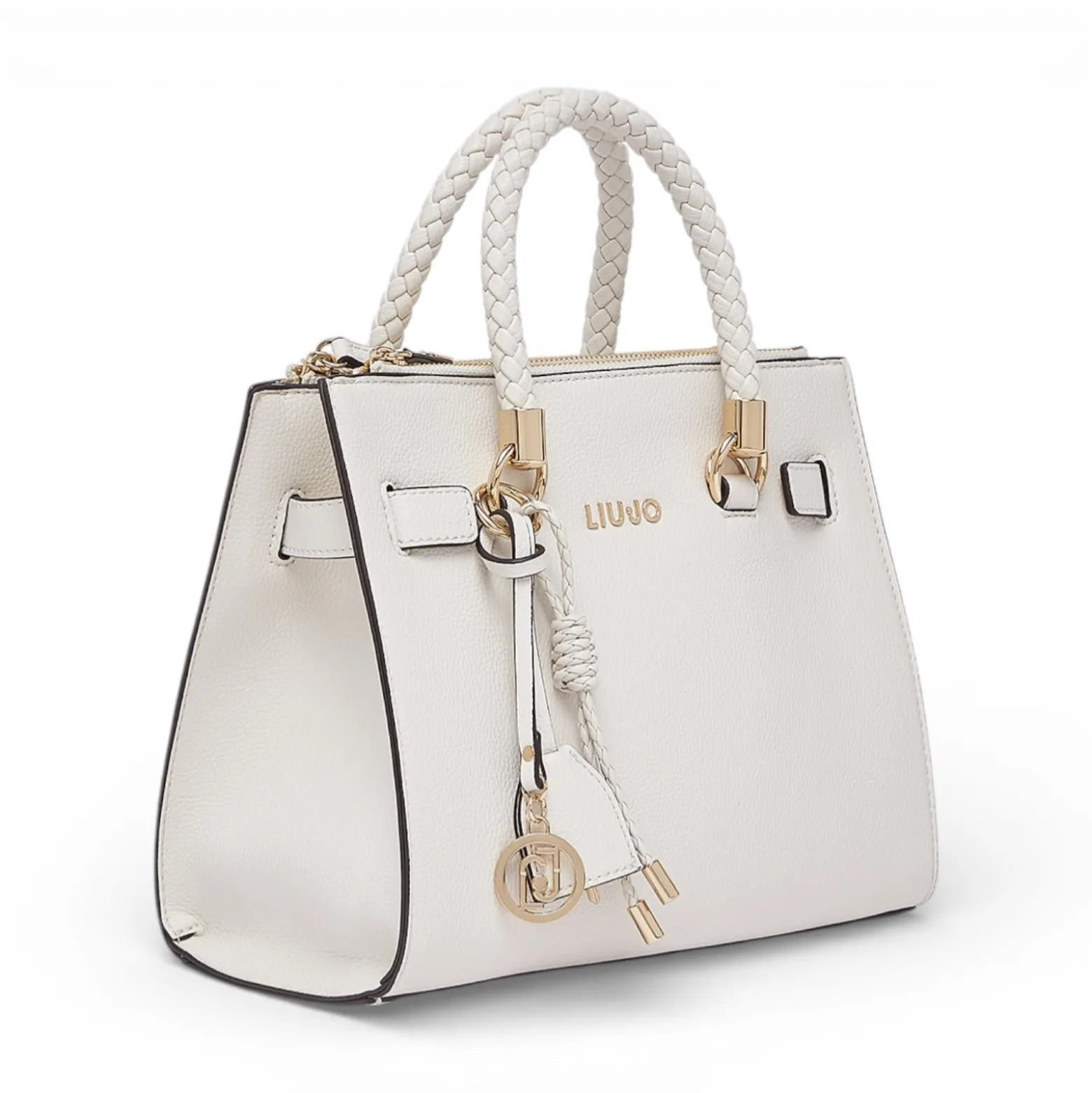 Borsa donna satchel piccola con charms