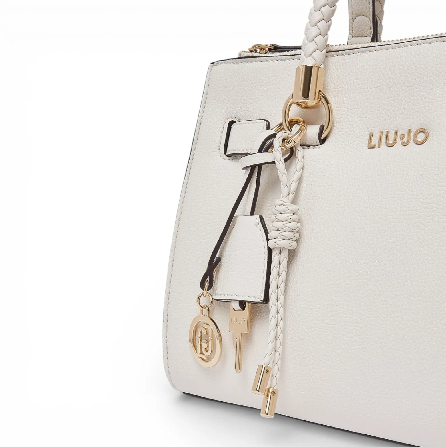 Borsa donna satchel piccola con charms