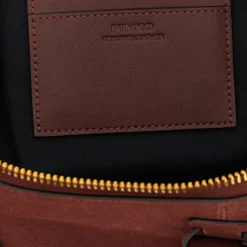 Borsa grande a spalla Escape Bag Horizontal in camoscio