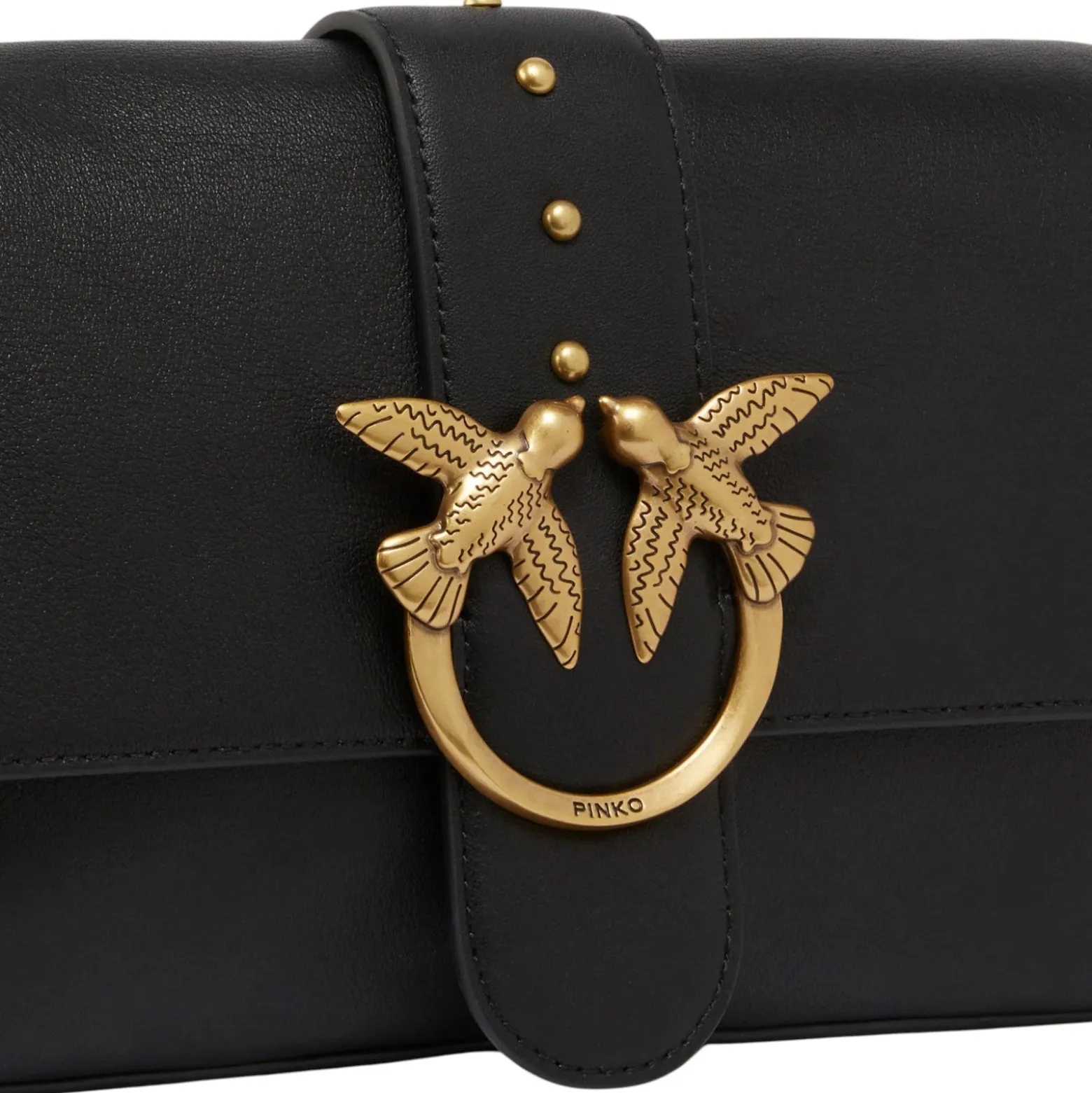Borsa media a spalla Love Bag in pelle