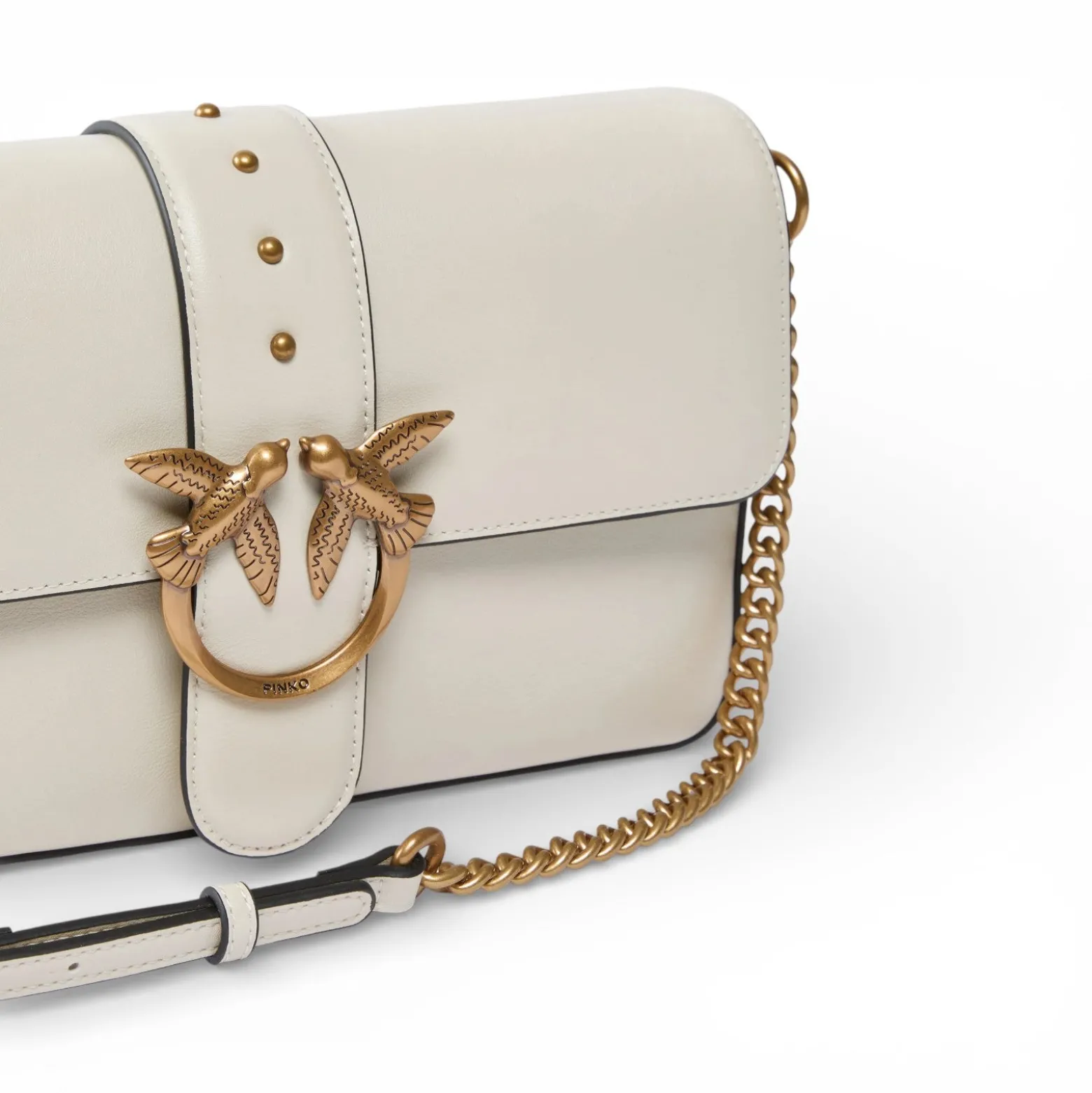 Borsa media a spalla Love Bag in pelle