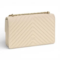 Borsa media a tracolla Love Bag One Chevron