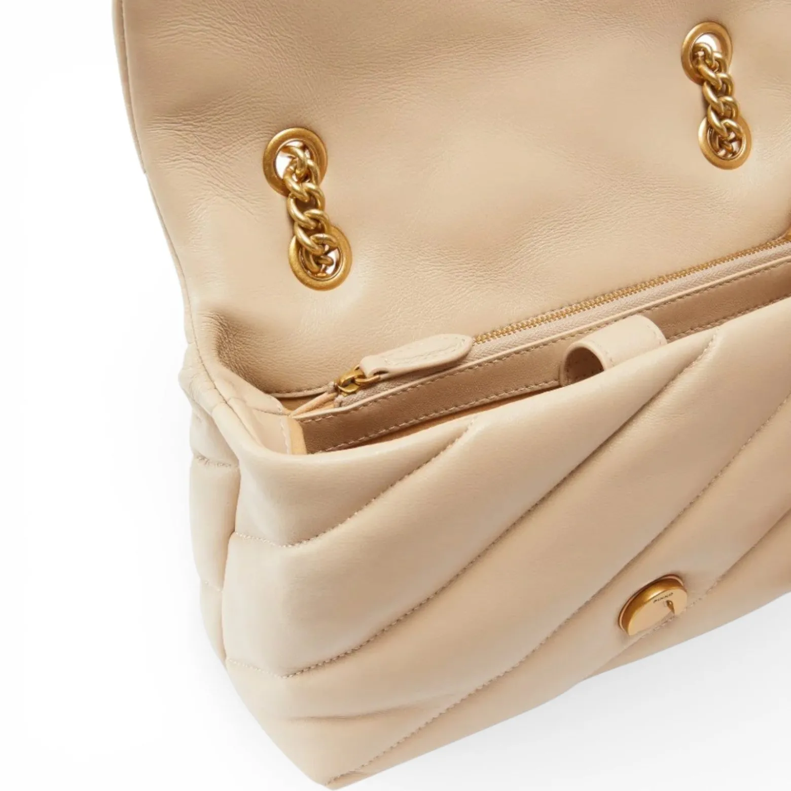 Borsa media a tracolla Love Bag Puff Maxi Quilt