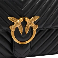 Borsa media a tracolla Love Bag One Chevron
