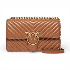 Borsa media a tracolla Love Bag One Chevron