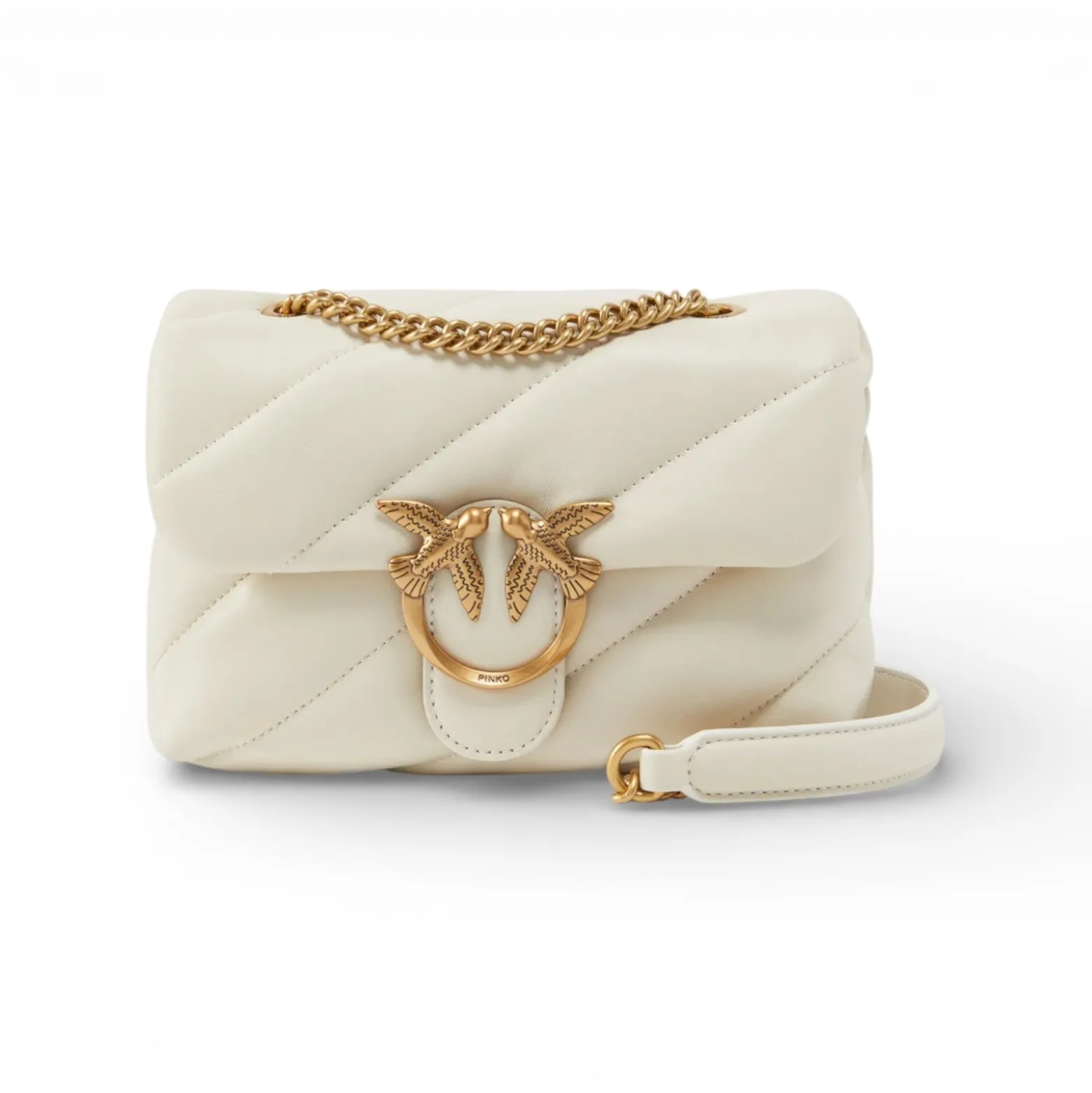 Borsa piccola a tracolla Love Bag Puff Maxi Quilt