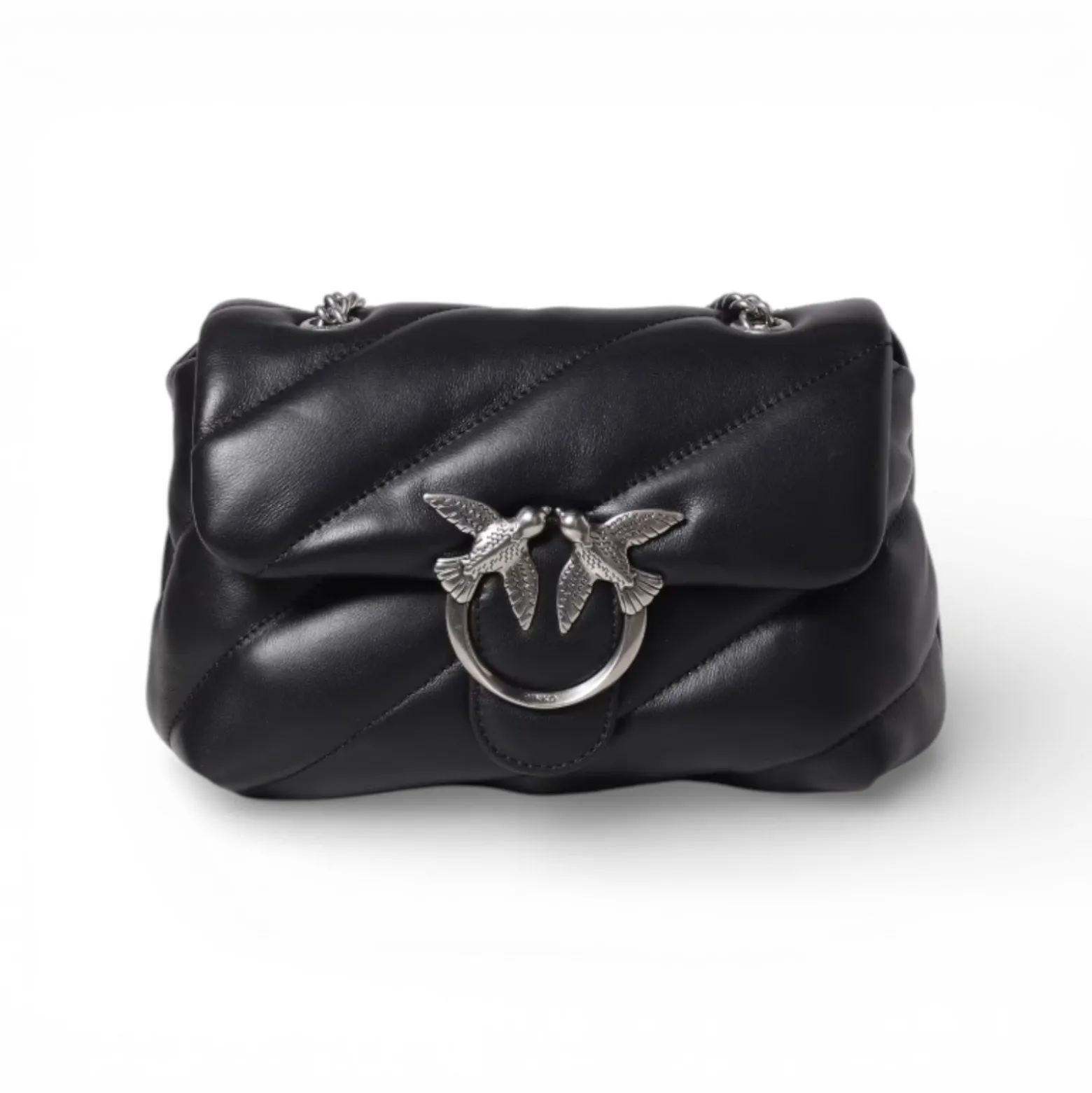 Borsa piccola a tracolla Love Bag Puff Maxi Quilt