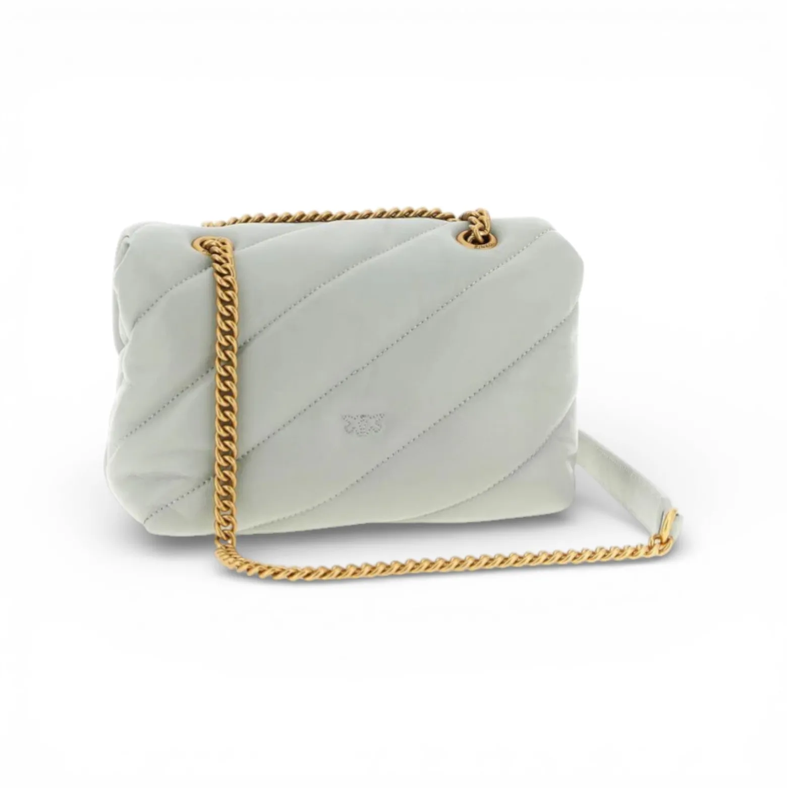 Borsa piccola a tracolla Love Bag Puff Maxi Quilt