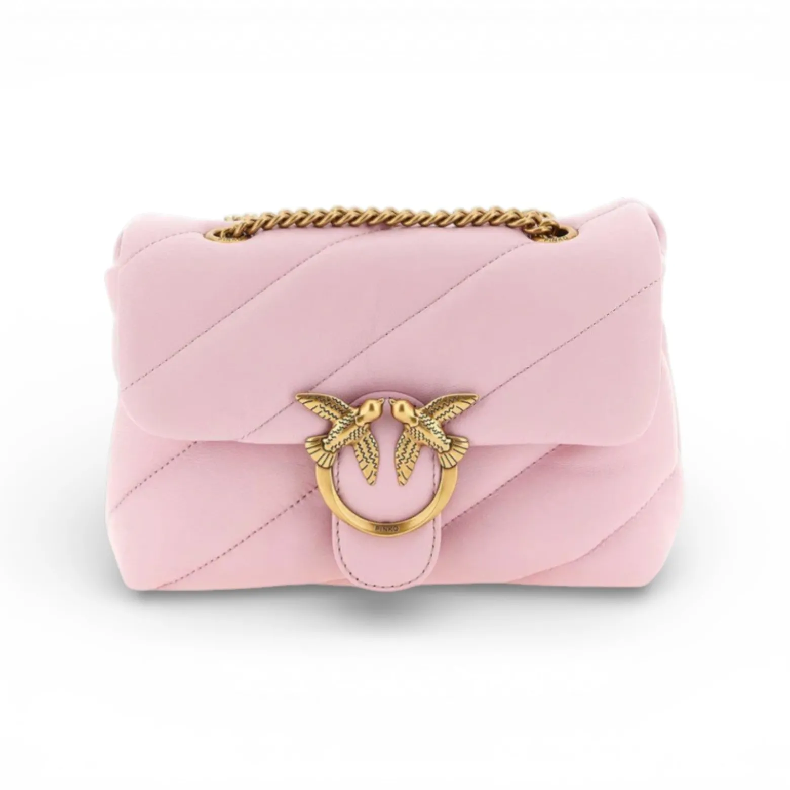 Borsa piccola a tracolla Love Bag Puff Maxi Quilt