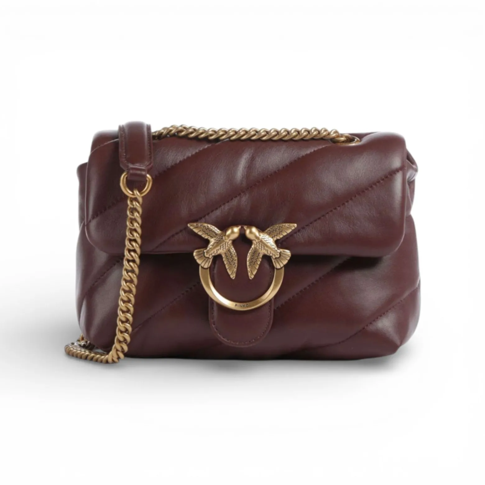 Borsa piccola a tracolla Love Bag Puff Maxi Quilt