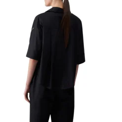 Camicia donna con applicazioni gioiello