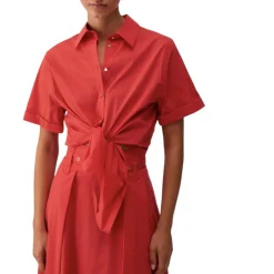 Camicia donna con nodo