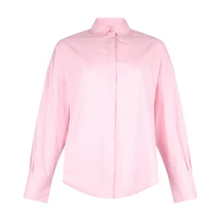 Camicia donna il popeline con borchie