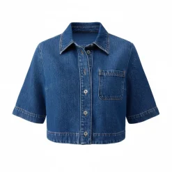 Camicia donna in denim