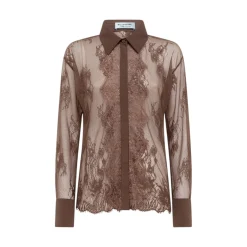 Camicia donna in pizzo