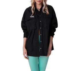 Camicia over made up donna